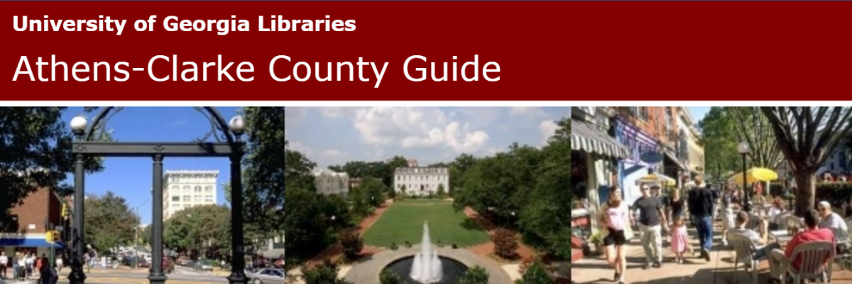 Click here to visit the UGA Libraries Athens Guide