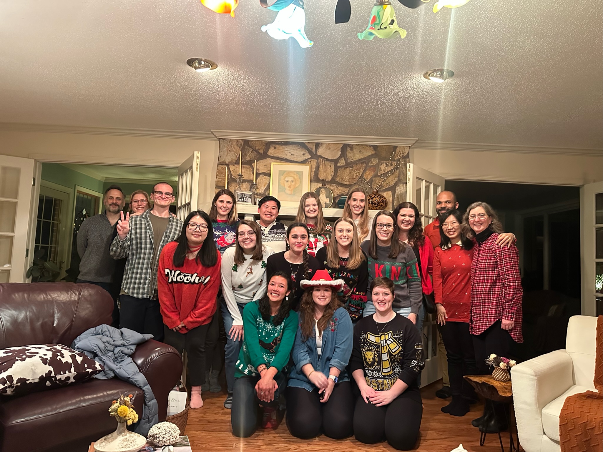 I-O group at the 2023 Christmas Party