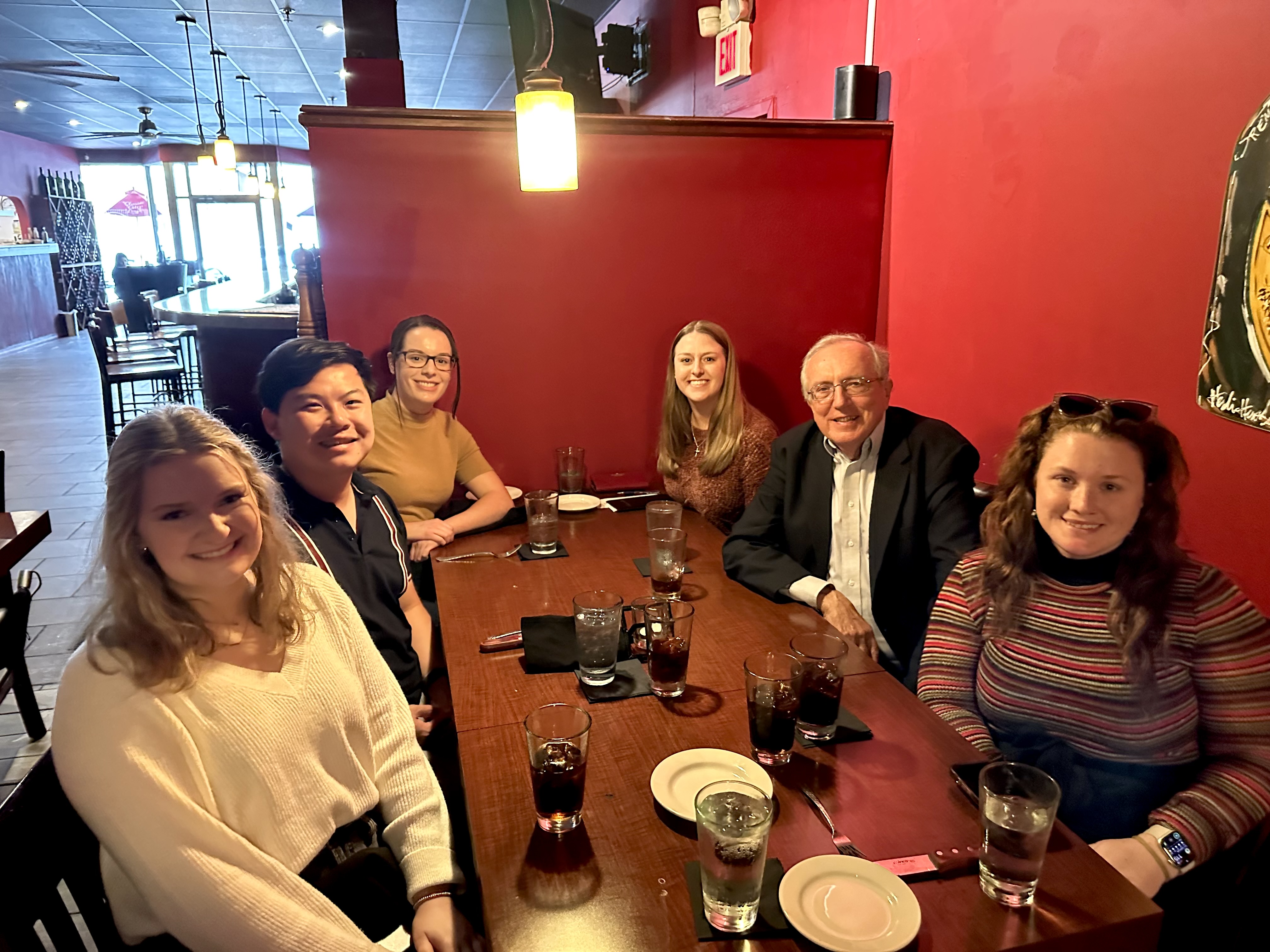 I-O Grad Students with Dr. Paul Sackett
