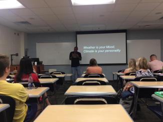 Dr. Shepherd Speaks to Psychology Students