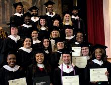 Group picture of the graduates