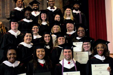 Group picture of the graduates